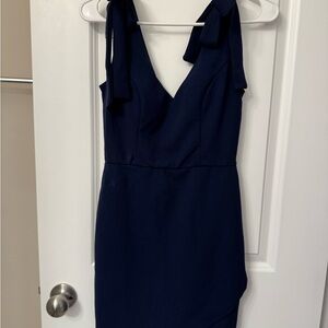 Francesca's Collections Navy Mini Dress